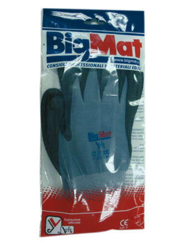 GUANTO SUPP.LYCRA/NYLON PUNT.NBR L
