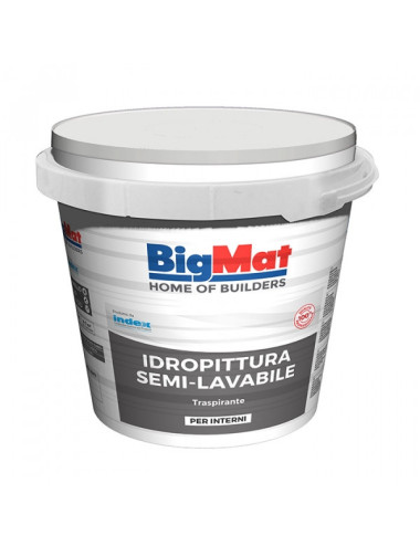IDROPITTURA SEMI-LAVABILE TRASPIRANTE - lt 5