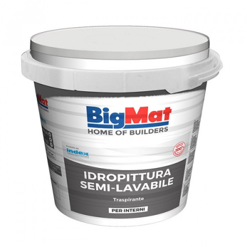 IDROPITTURA SEMI-LAVABILE TRASPIRANTE - lt 5