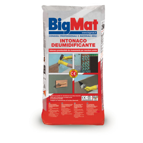 INTONACO DEUMIDIFICANTE Bg 25KG BigMat
