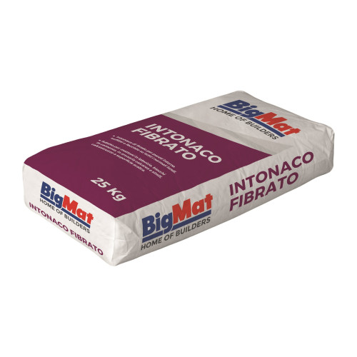 Intonaco fibrato BIGMAT kg.25