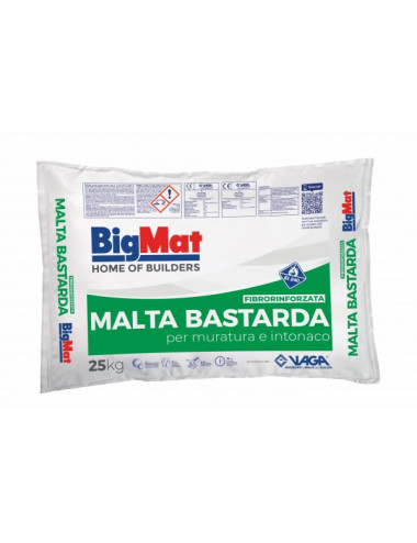 MALTA BASTARDA FIBRATA "BIGMAT" sacco da 25 kg