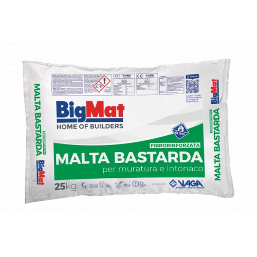 MALTA BASTARDA FIBRATA "BIGMAT" sacco da 25 kg