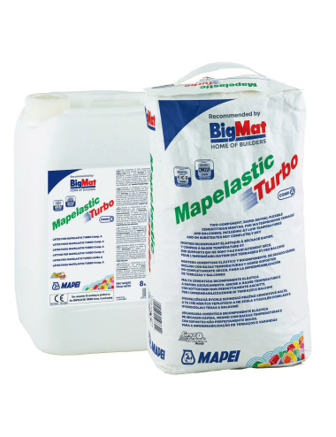 Mapelastic Turbo -Kit (A+B) 36kg
