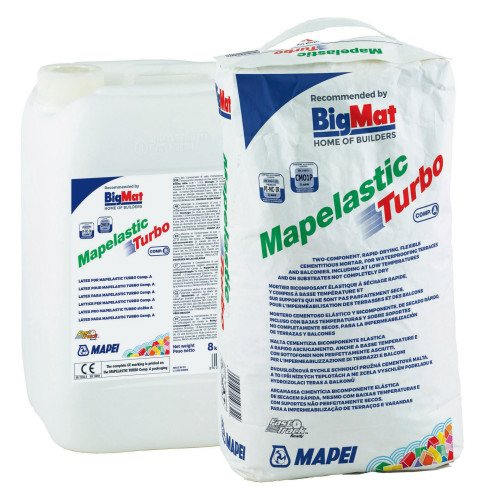 Mapelastic Turbo -Kit (A+B) 36kg