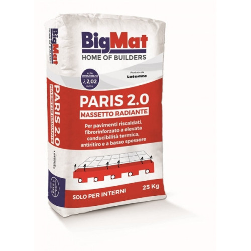 PARIS 2.0 MASSETTO RADIANTE 25KG BIGMAT
