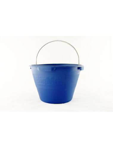 SECCHIO "BIGMAT" C/MANIGLIE COLORE BLU