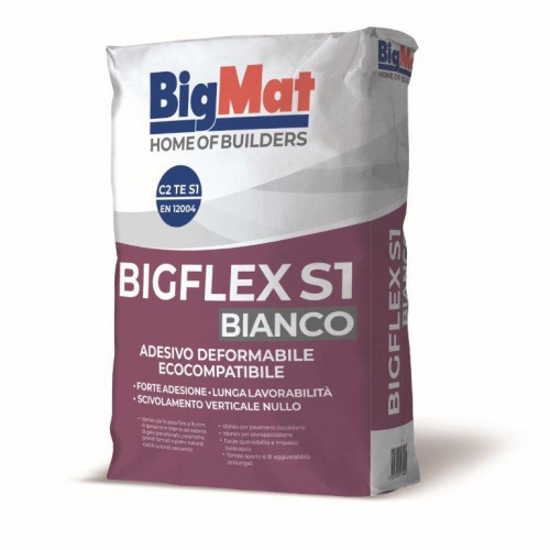 Adesivo BigFlex S1 bianco