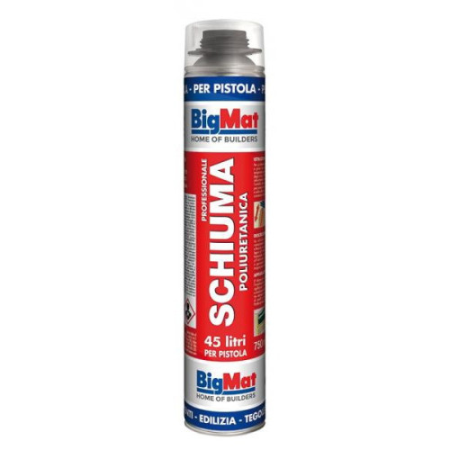 BIGMAT SCHIUMA POLIURETANICA 750 ML B3 per pistola