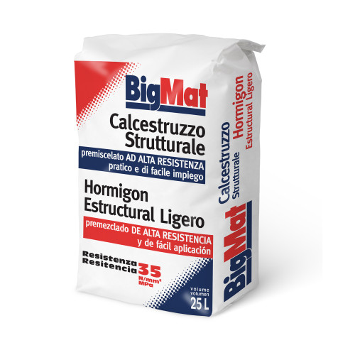 CALCESTRUZZO STRUTTURALE BIGMAT CLS 1600 1,20 25LT